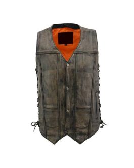 Leather Vest