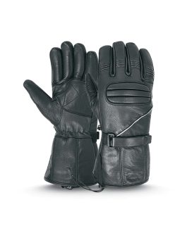 Motorcycle Leather Mittens