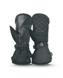 Motorcycle Leather Mittens