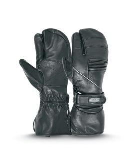 Motorcycle Leather Mittens